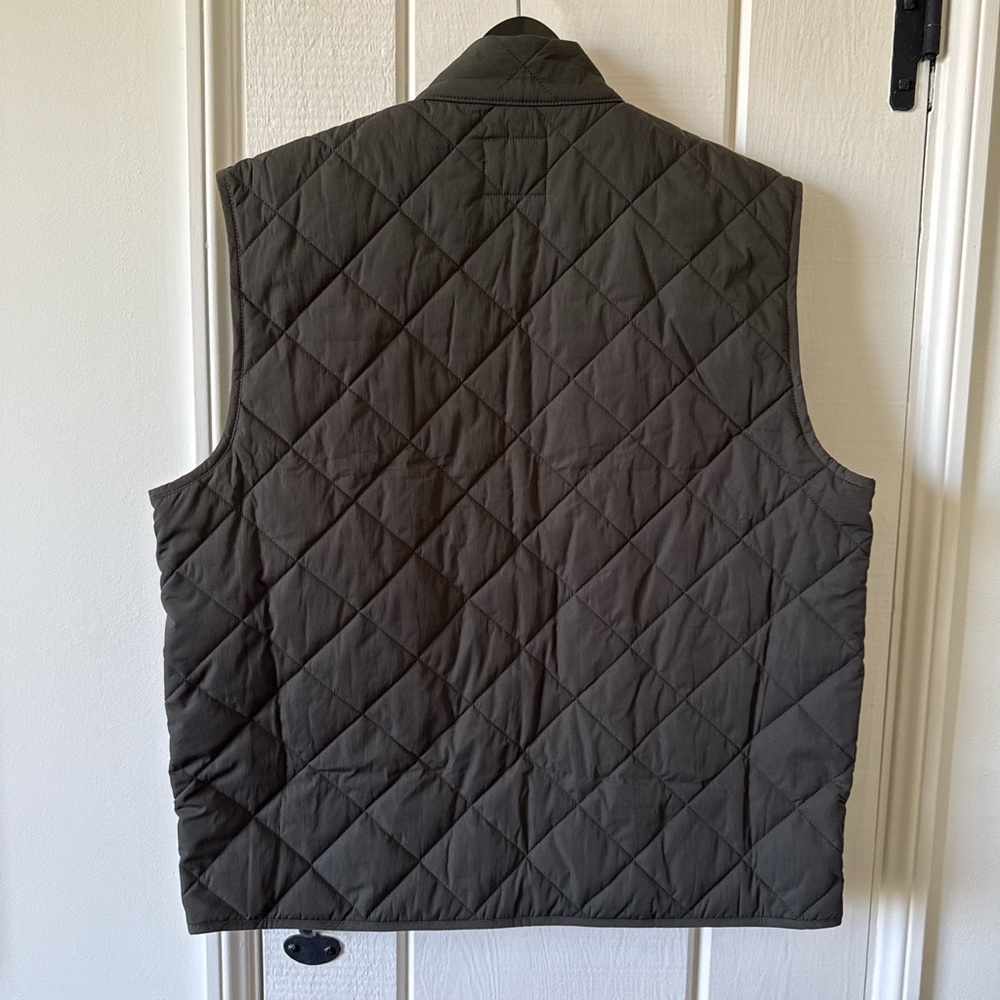 NWT Men’s quilted J. Crew vest gilet size XL - Picture 2 of 5